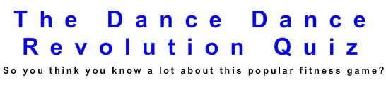 The Dance Dance Revolution Quiz logo