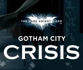 The Dark Knight Rises: Gotham City Crisis logo