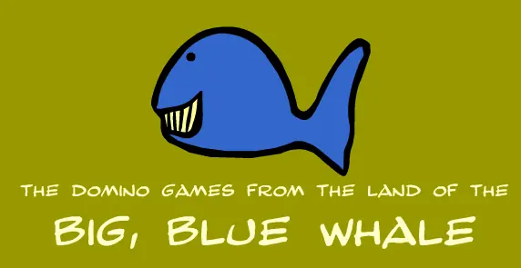 The Domino Games From the Land of the Big, Blue Whale logo
