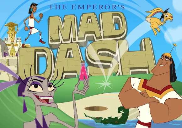 The Emperor's Mad Dash logo