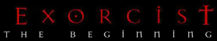 The Exorcist: Beginning Promotional Game logo