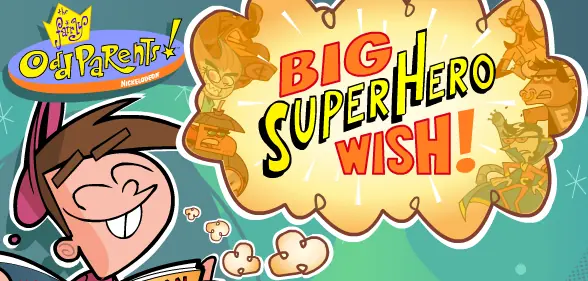 The Fairly OddParents: Big Super Hero Wish! logo