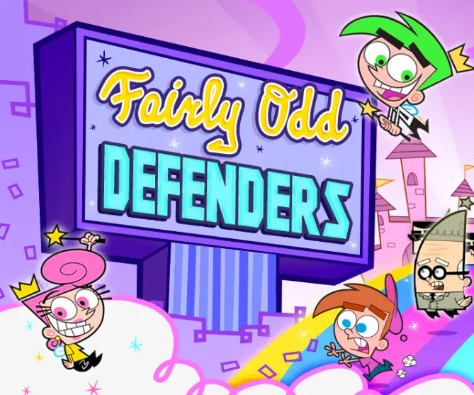 The Fairly OddParents: Fairly Odd Defenders logo