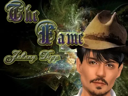 The Fame: Johnny Depp logo