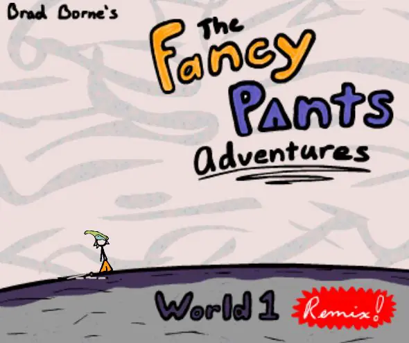 The Fancy Pants Adventures: World 1 Remix! logo
