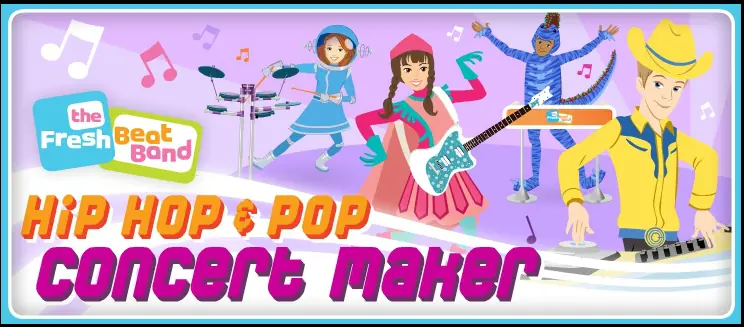 The Fresh Beat Band: Hip Hop & Pop Concert Maker logo