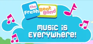 The Fresh Beat Band: Music is Everywhere! logo