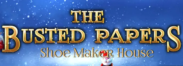 The Frozen Sleigh - The Busted Papers: Shoe Maker House logo
