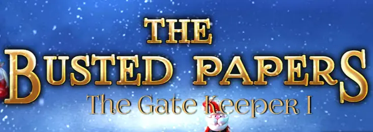 The Frozen Sleigh - The Busted Papers: The Gate Keeper 1 logo