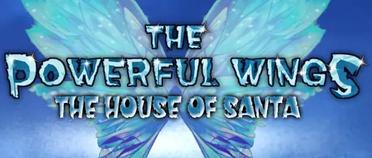 The Frozen Sleigh - The Powerful Wings: The House of Santa logo