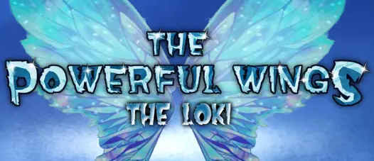 The Frozen Sleigh - The Powerful Wings: The Loki logo