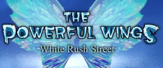 The Frozen Sleigh - The Powerful Wings: White Rush Street logo