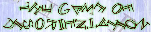 The Game of Disorientation logo