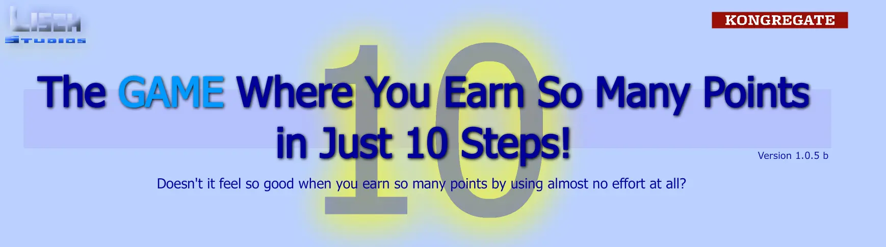 The GAME Where You Earn So Many Points in Just 10 Steps! logo