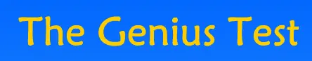The Genius Test logo