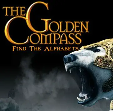The Golden Compass - Find the Alphabets logo