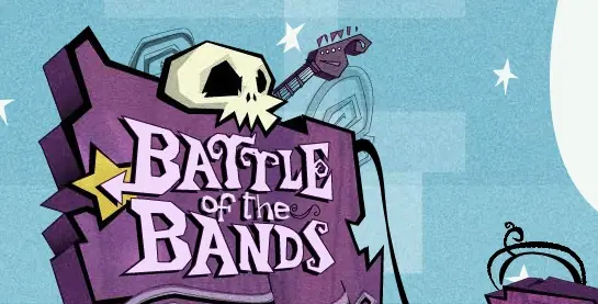 The Grim Adventures of Billy & Mandy: Battle of the Bands logo