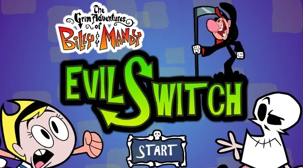 The Grim Adventures of Billy & Mandy: Evil Switch logo