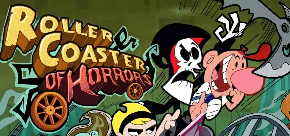 The Grim Adventures of Billy & Mandy: Roller Coaster of Horrors logo