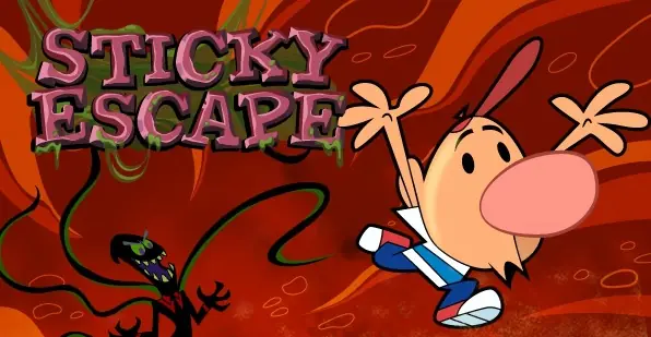 The Grim Adventures of Billy & Mandy: Sticky Escape logo