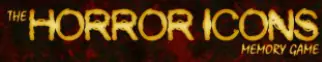 The Horror Icons Memory Game logo