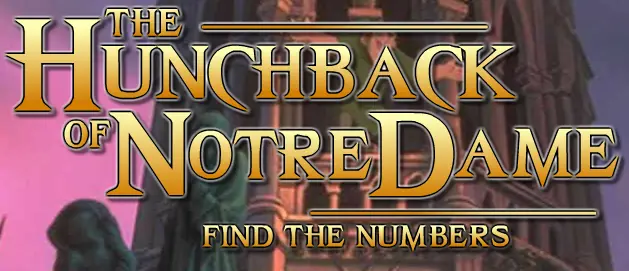 The Hunchback of Notre Dame - Find the Numbers logo