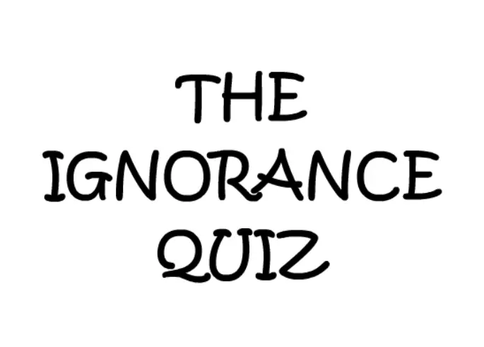 The Ignorance Quiz logo