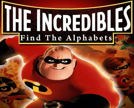 The Incredibles - Find the Alphabets logo