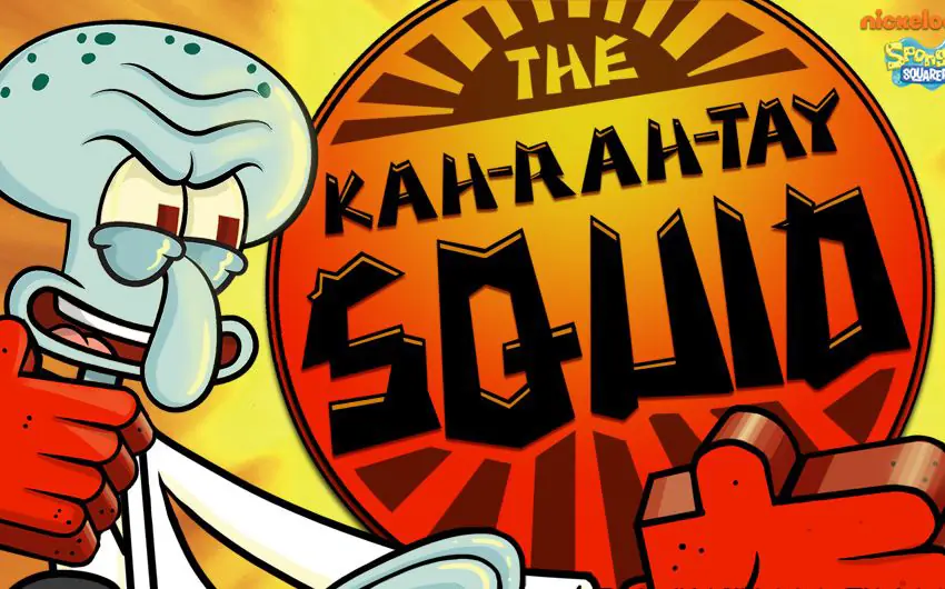 The Kah Rah Tay Squid logo