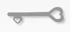 The Key to my he4rt logo