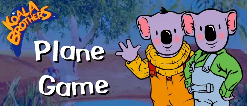The Koala Brothers: Plane Game logo