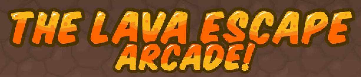 The Lava Escape: Arcade logo