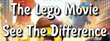 The Lego Movie See the Difference logo