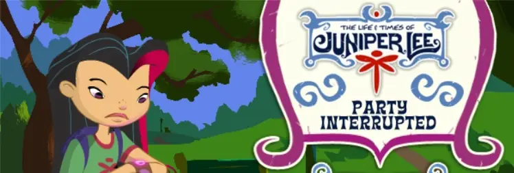 The Life & Times of Juniper Lee: Party Interrupted logo