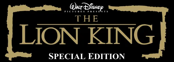 The Lion King: Special Edition logo