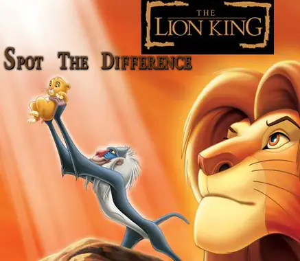 The Lion King - Spot the Difference logo