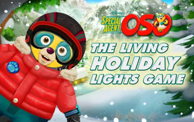 The Living Holiday Lights Game logo