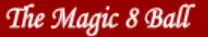 The Magic 8 Ball logo