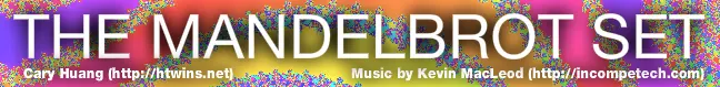 The Mandelbrot Set logo