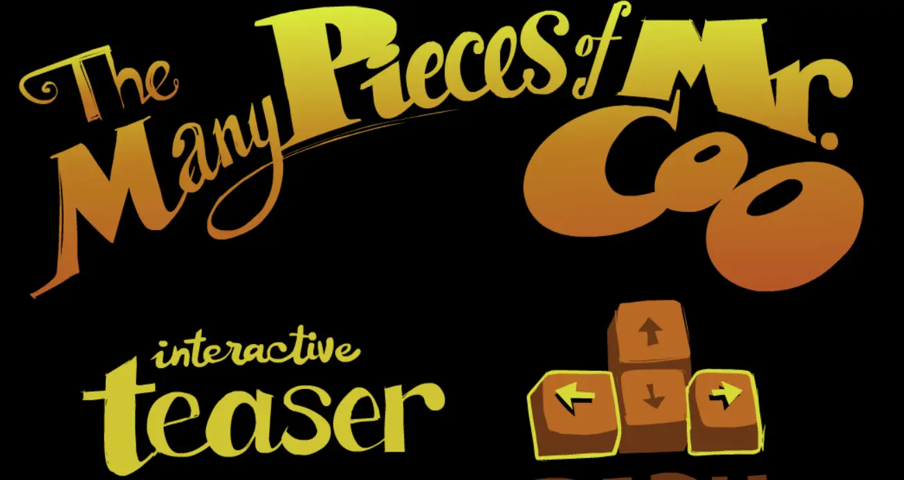 The Many Pieces of Mr. Coo interactive teaser logo