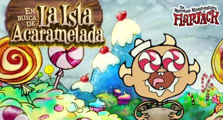 The Marvelous Misadventures of Flapjack: En Busca de La Isla Acaramelada logo