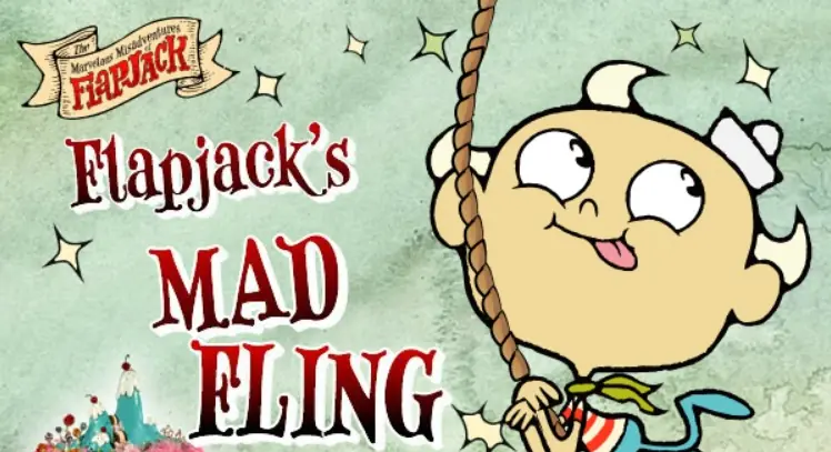 The Marvelous Misadventures of Flapjack: Flapjack's Mad Fling logo