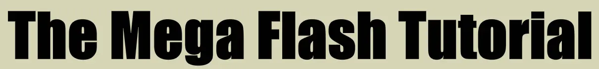 The Mega Flash Tutorial logo