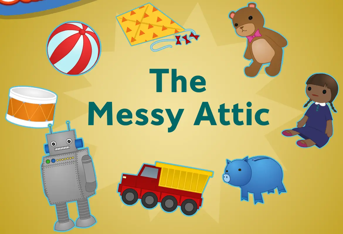 The Messy Attic logo