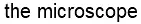 the microscope logo
