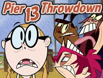 The Mighty B! Pier 13 Throwdown logo