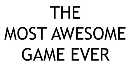 The Most Awesome Game Ever logo