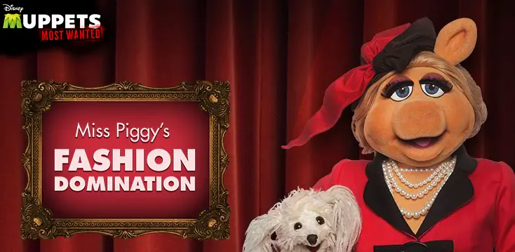 The Muppets Most Wanted: Miss Piggy's Fashion Domination logo