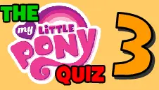 The My Little Pony Quiz 3 logo