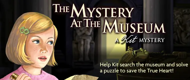 The Mystery at the Museum: A Kit Mystery logo